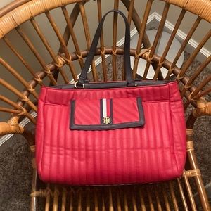NWT Tommy Hilfiger Red Shoulder Bag